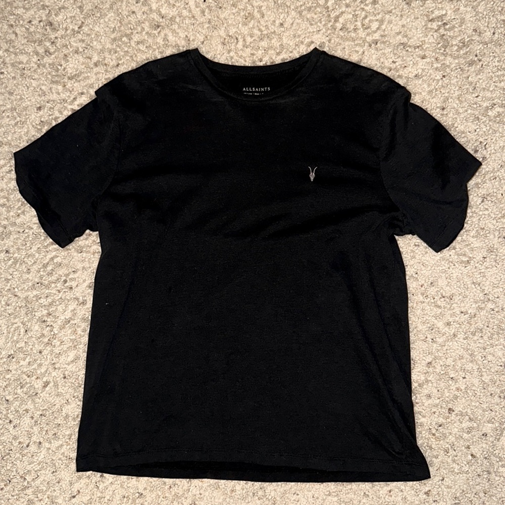 All Saints - Brace Crew Brushed Cotton T-Shirt